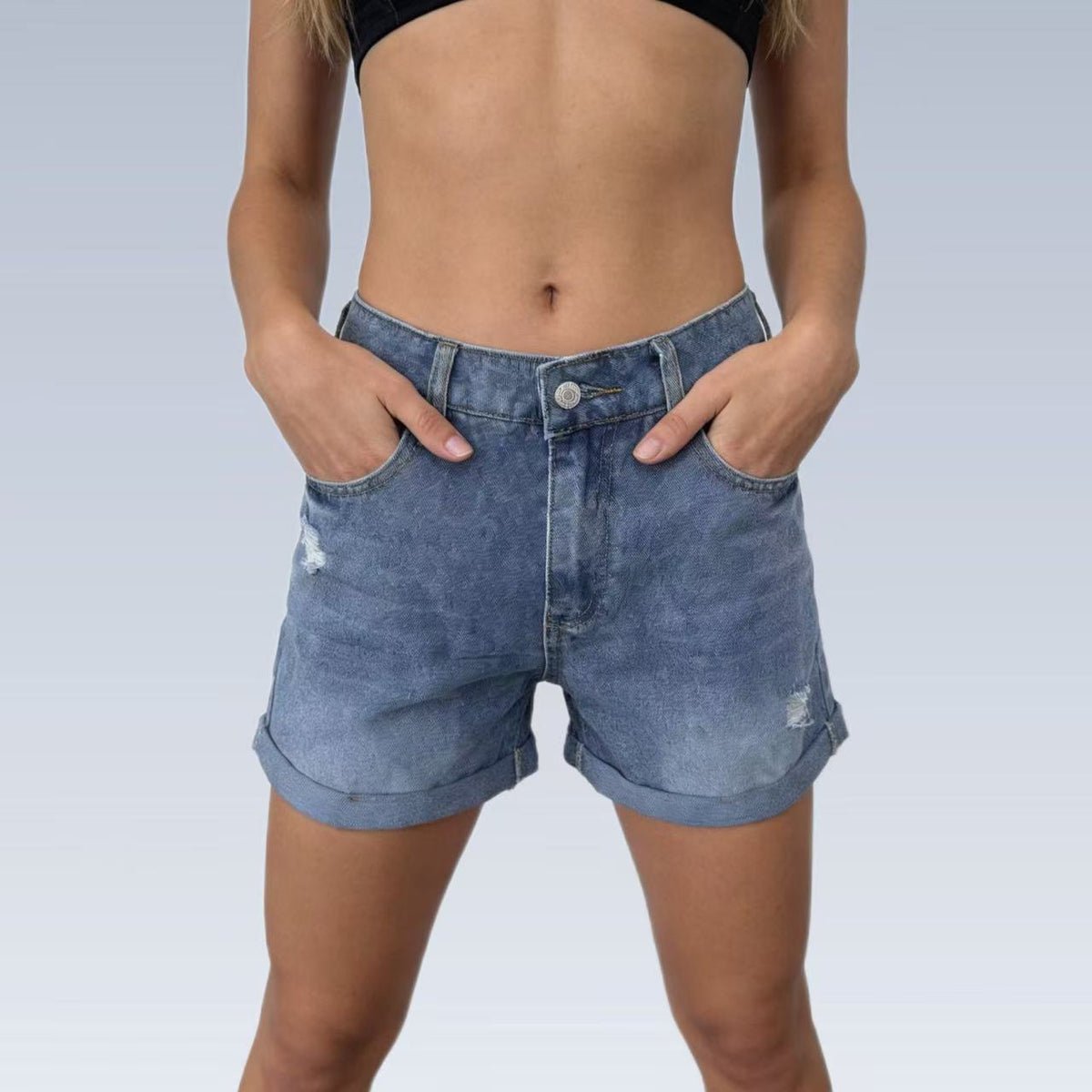 Aria Denim Shorts
